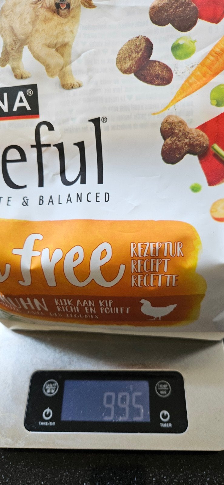 Purina Beneful adult grainfree kip 1,0 kg (incl zak), Ophalen of Verzenden, Hond