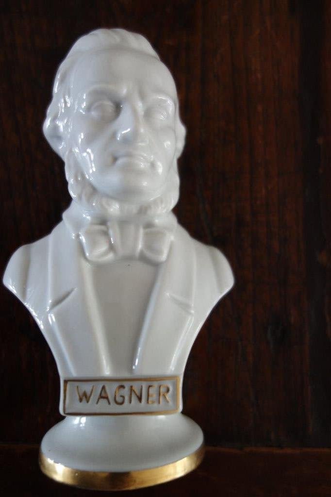 Borstbeeld componist Wagner, Ophalen of Verzenden, Nieuw, Mens