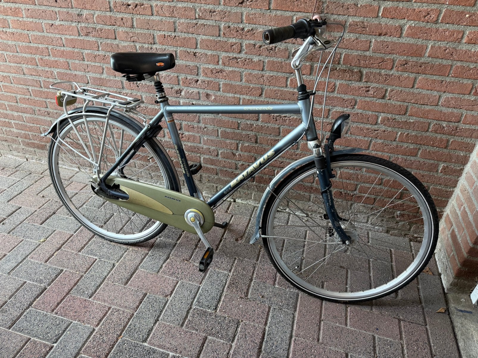 Batavus Crescendo Herenfiets 28inch mt53, Ophalen, Versnellingen, Batavus, Zo goed als nieuw