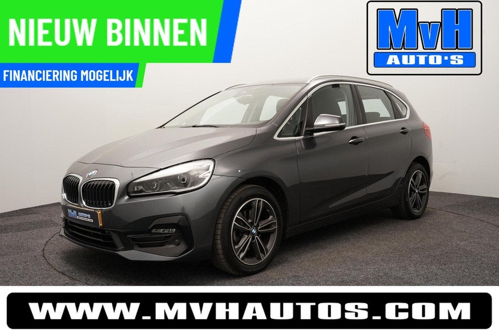 BMW 2-serie Active Tourer 218i Business Edition|SPORTSTOEL, 136 pk, Gebruikt, Euro 6, Leder en Stof