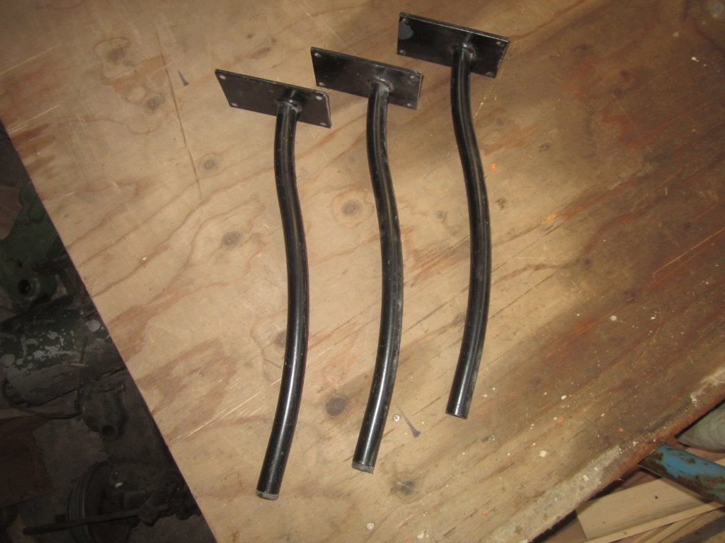 Tafel pootjes, Huis en Inrichting, Ophalen, Minder dan 45 cm, Minder dan 55 cm, Metaal of Aluminium