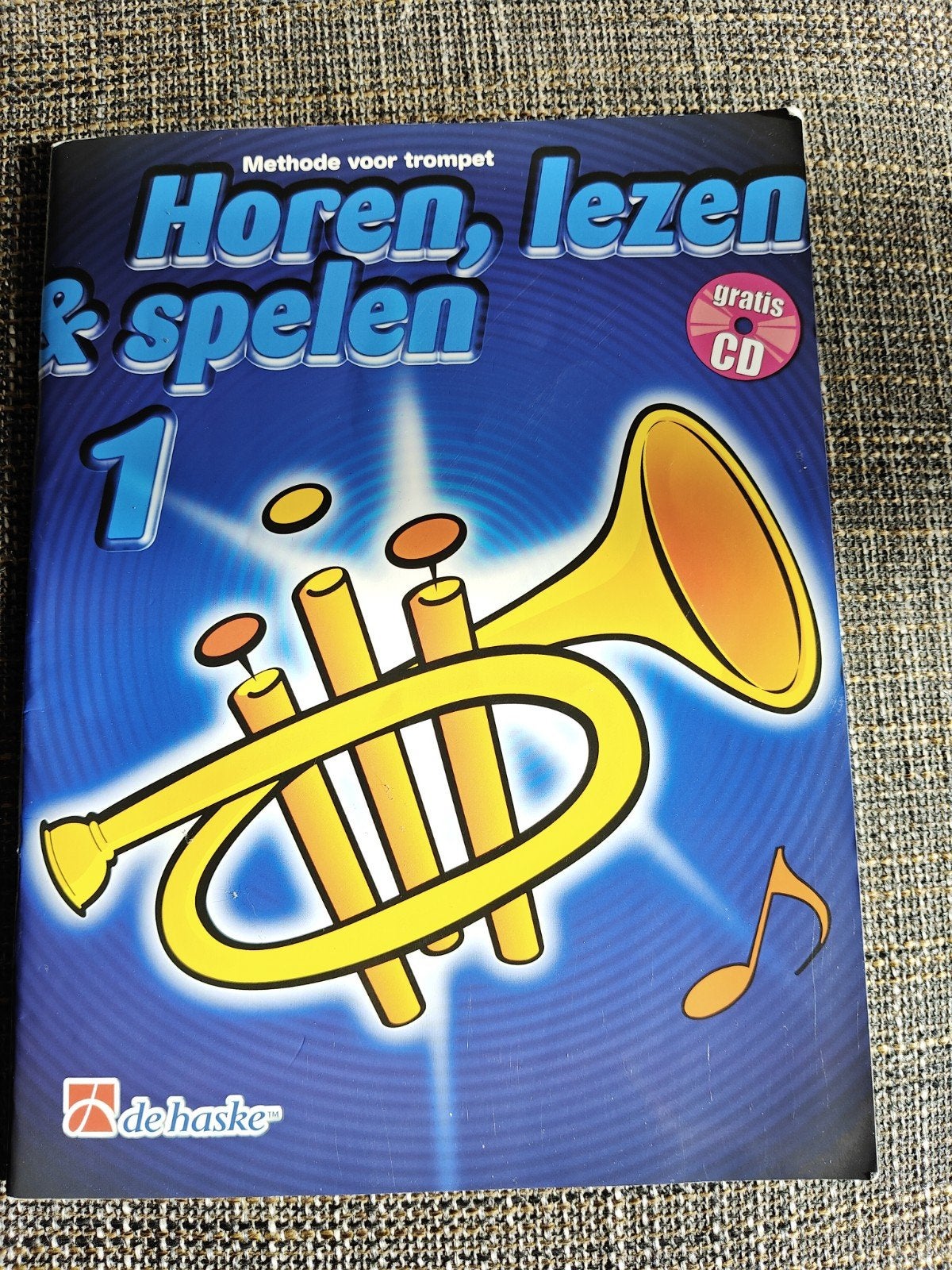 horen, lezen en spelen deel 1 trompet zonder cd, Ophalen, Les of Cursus, Blues, Trompet