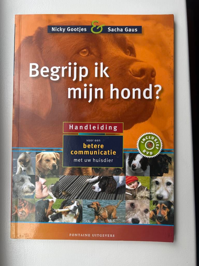 Begrijp ik mijn hond? Handleiding + DVD, Boeken, Dieren en Huisdieren, Zo goed als nieuw, Honden, Ophalen of Verzenden
