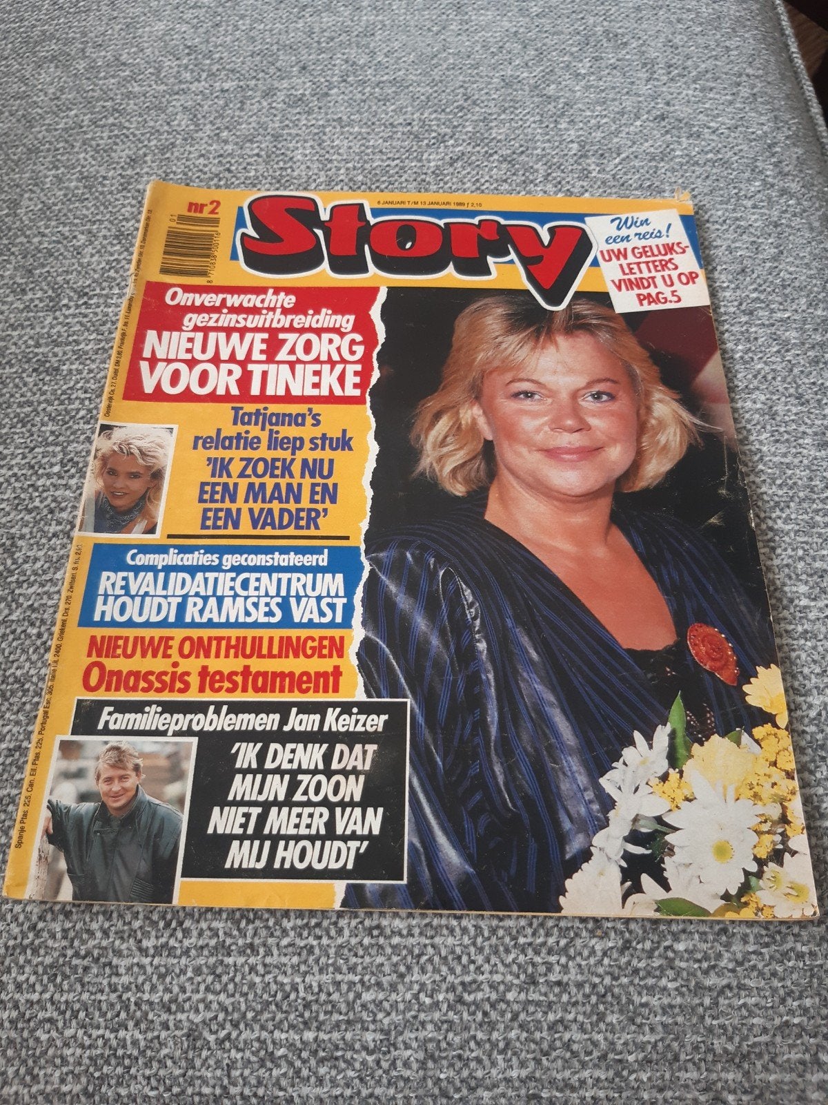 Story 1989. Nr. 2. Tineke de Nooy. BZN. Tatjana Simic. Flodd, Verzenden, 1980 tot heden, Tijdschrift
