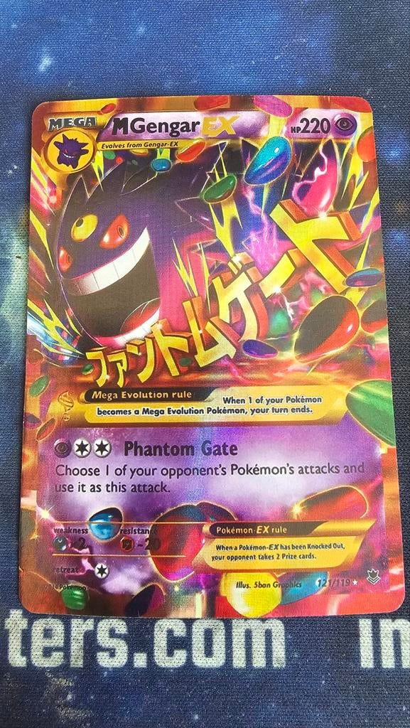 Pokémon Mega M Gengar EX kaart, Ophalen of Verzenden