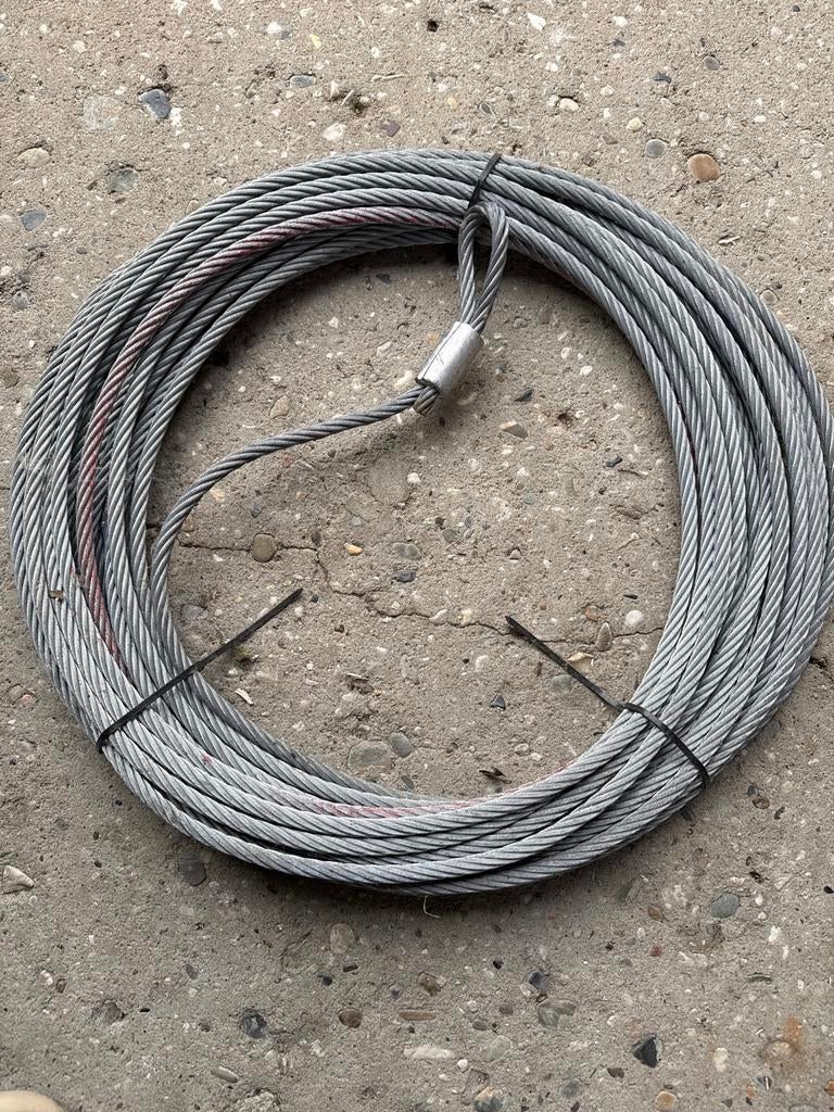 Stalen lierkabel - Sterk en duurzaam, Ophalen of Verzenden, Nieuw, Elektrisch