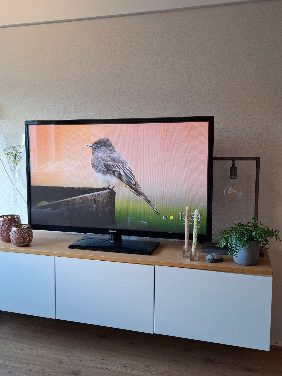 TV Samsung 51 inch.H4500, Ophalen, Kunststof, Gebruikt, Minder dan 25 cm