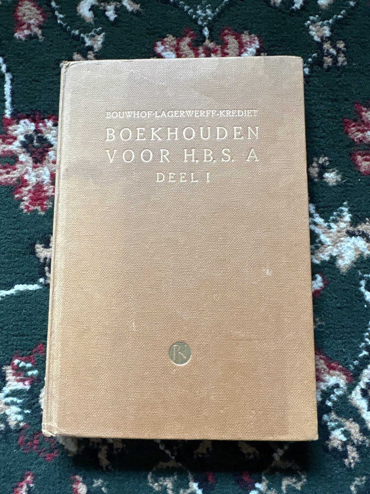 Boekhouden voor H.B.S. A - Deel I (Bouwhof Lagerwerff-Kredie, Ophalen of Verzenden, Gamma, Gelezen, Overige niveaus