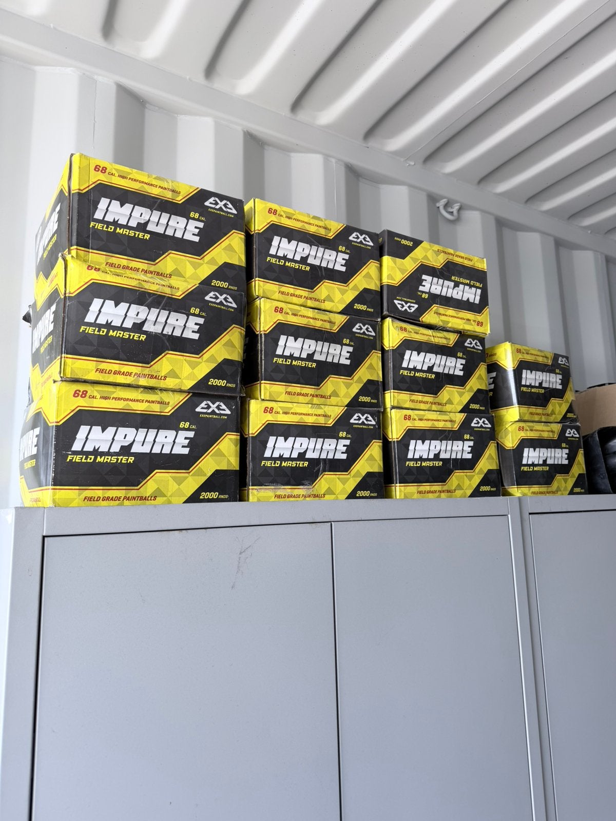 Paintball balletjes, Ophalen, Zo goed als nieuw