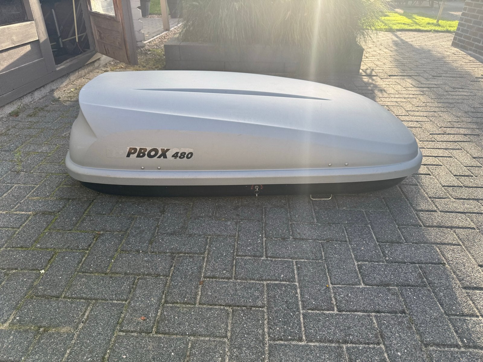 TOPBOX 480 Dakkoffer - Ruime en stevige bagageoplossing, Auto diversen, Ophalen, Gebruikt