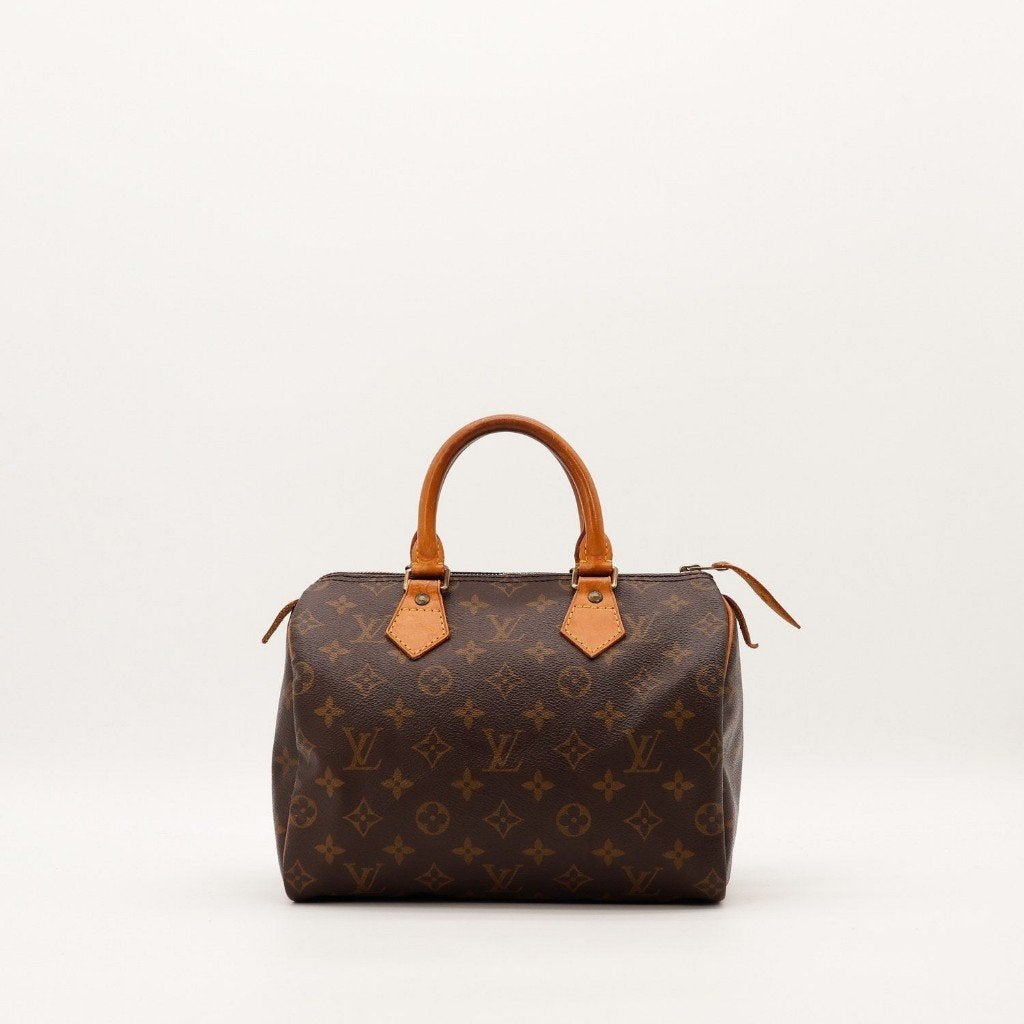 Louis Vuitton Speedy 25 25x19x15 cm handtas, Verzenden, Gebruikt, Bruin, Handtas