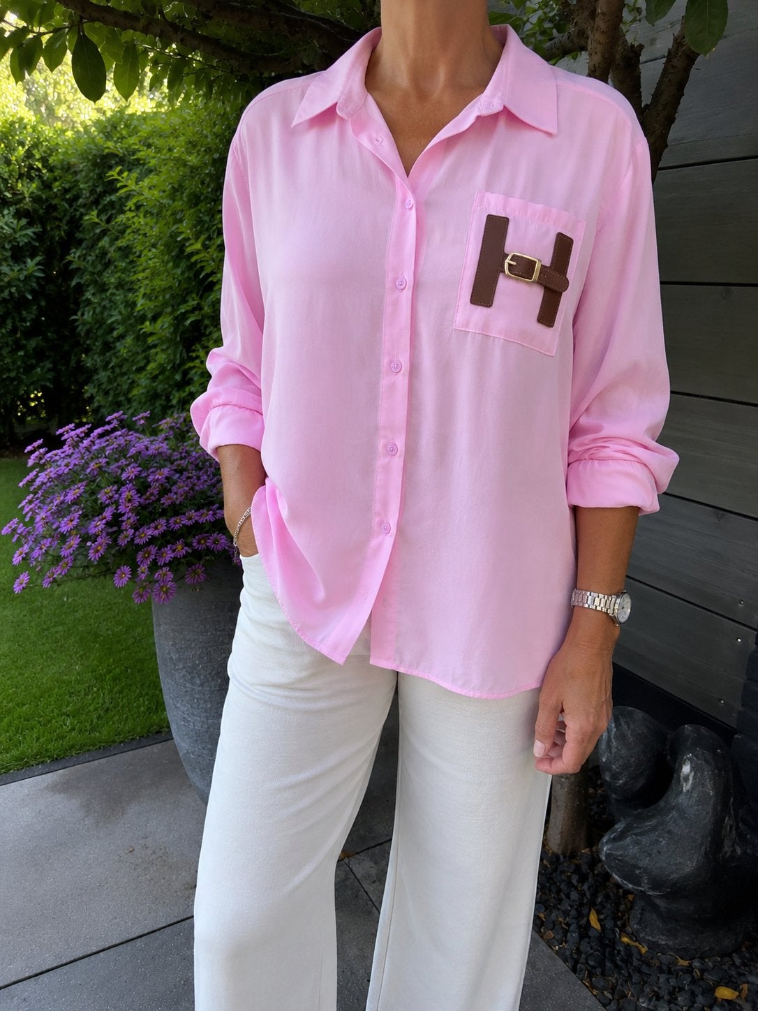 Nieuwe roze blouse met prijskaartje er nog aan, Ophalen of Verzenden, Nieuw