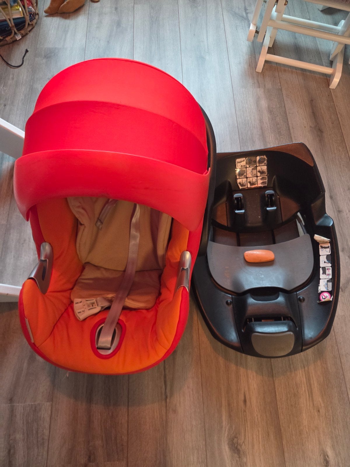 Cybex Aton Q Platinum Line autostoel met Isofix base, Ophalen, Gebruikt