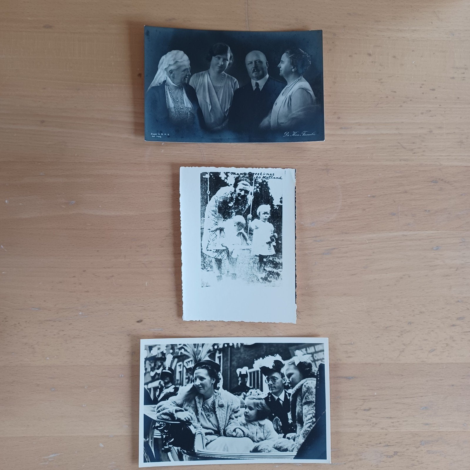 Oude foto's/prenten van de Nederlandse Koninklijke Familie, Verzamelen, Foto's en Prenten, Ophalen of Verzenden, Zo goed als nieuw