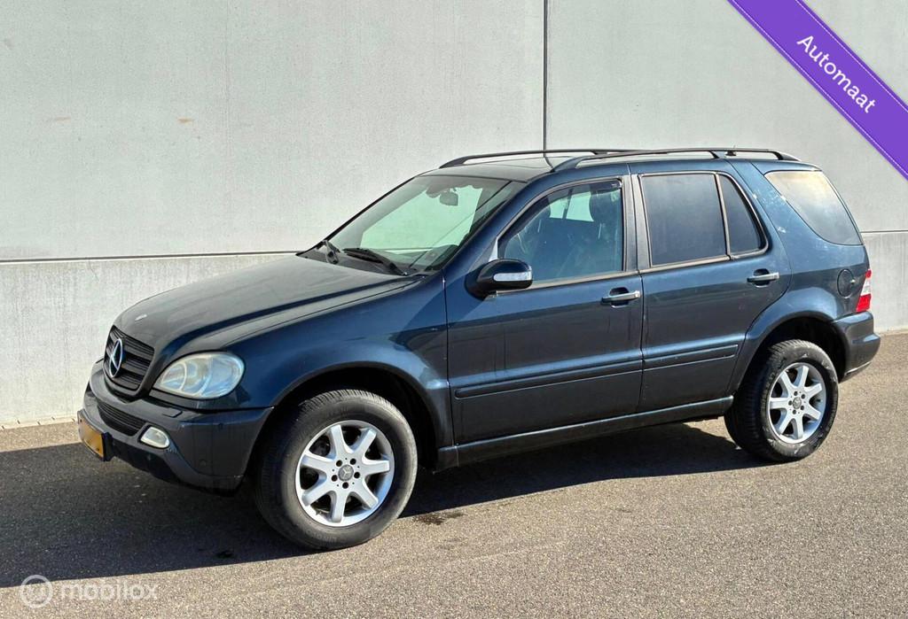 Mercedes M-klasse ML 400 CDI V8 AUTOMAAT AIRCO CRUISECONTROL, Auto's, Automaat, Gebruikt, Metallic lak, Blauw