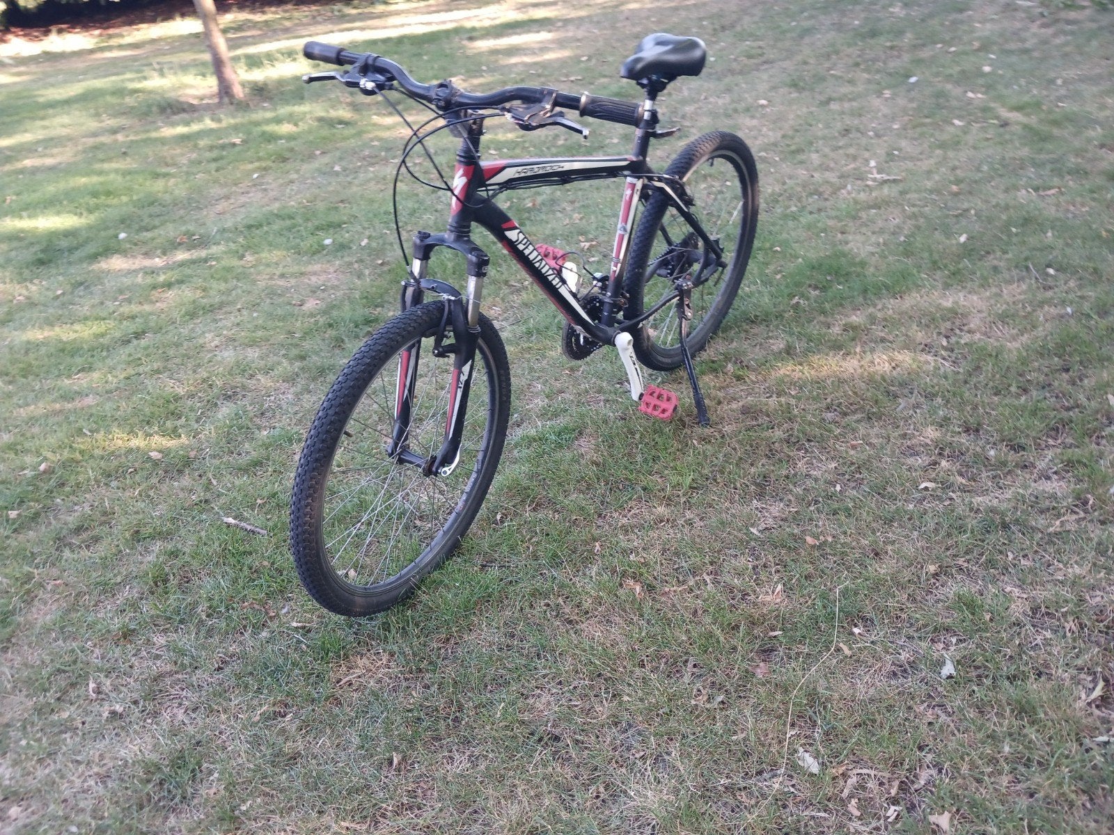 Specialized Hardrock Mountainbike - Zwart/Rood, Ophalen, Gebruikt, Overige merken
