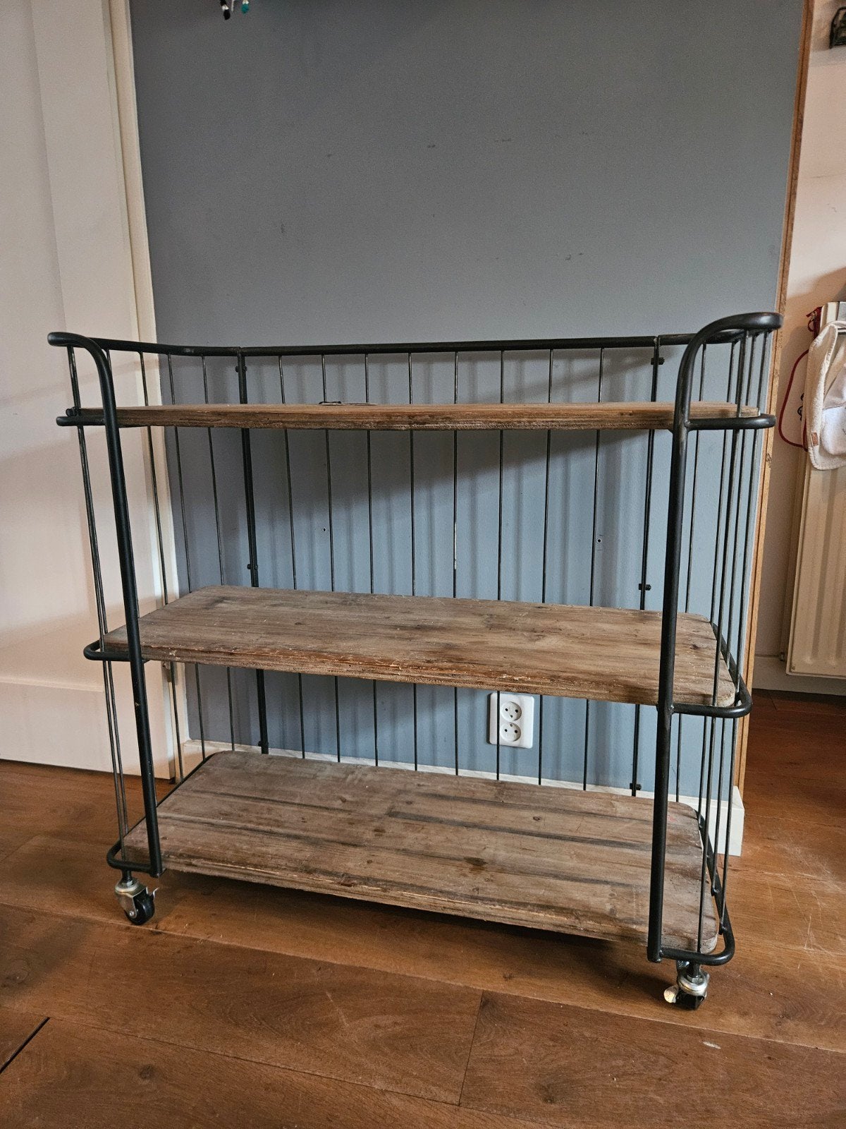 BePureHome Giro Trolley Medium Grijs/Naturel, Huis en Inrichting, Ophalen, Gebruikt