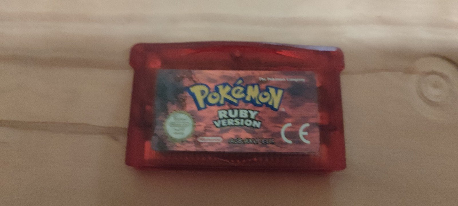 Pokémon Ruby Version GBA (Origineel, Goede Staat), 1 speler, Ophalen of Verzenden, Zo goed als nieuw, Role Playing Game (Rpg)