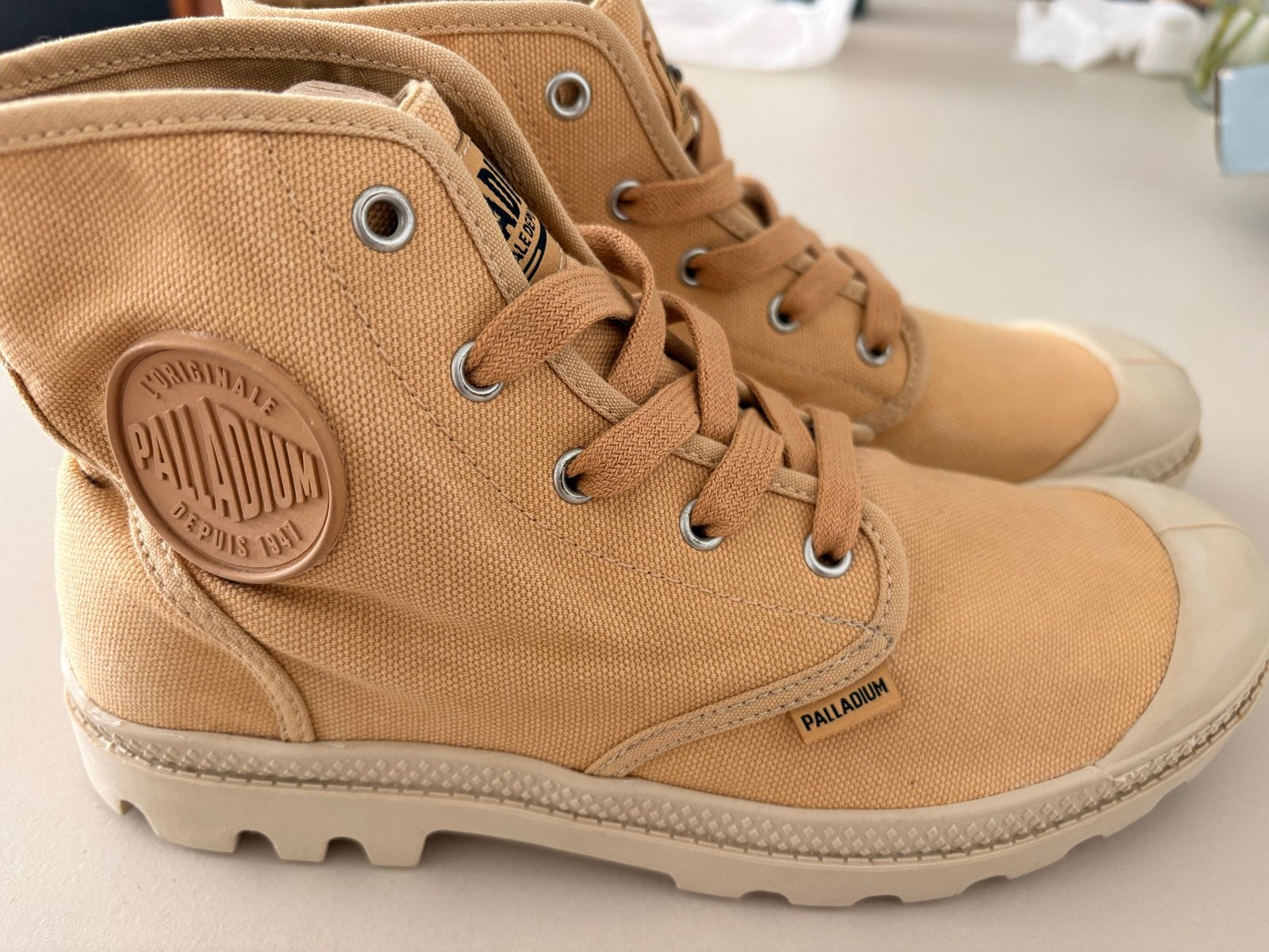 Nieuw Palladium Pampa Hi Originale Boots - Beige, Kleding | Dames, Schoenen, Beige, Nieuw, Wandelschoenen, Ophalen of Verzenden