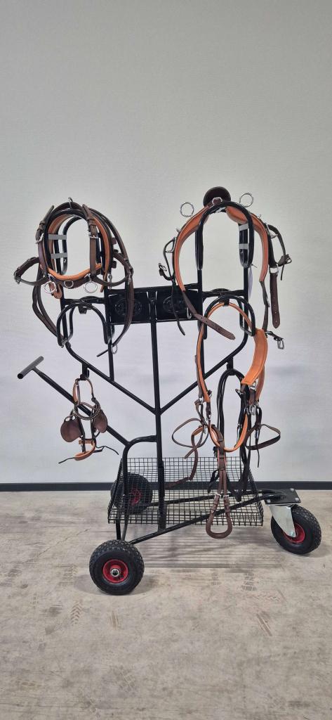 Kieffer enkelspan combi pony mentuig, Dieren en Toebehoren, Paarden en Pony's | Hoofdstellen en Tuigage, Gebruikt, Webshop@voskamphall.nl