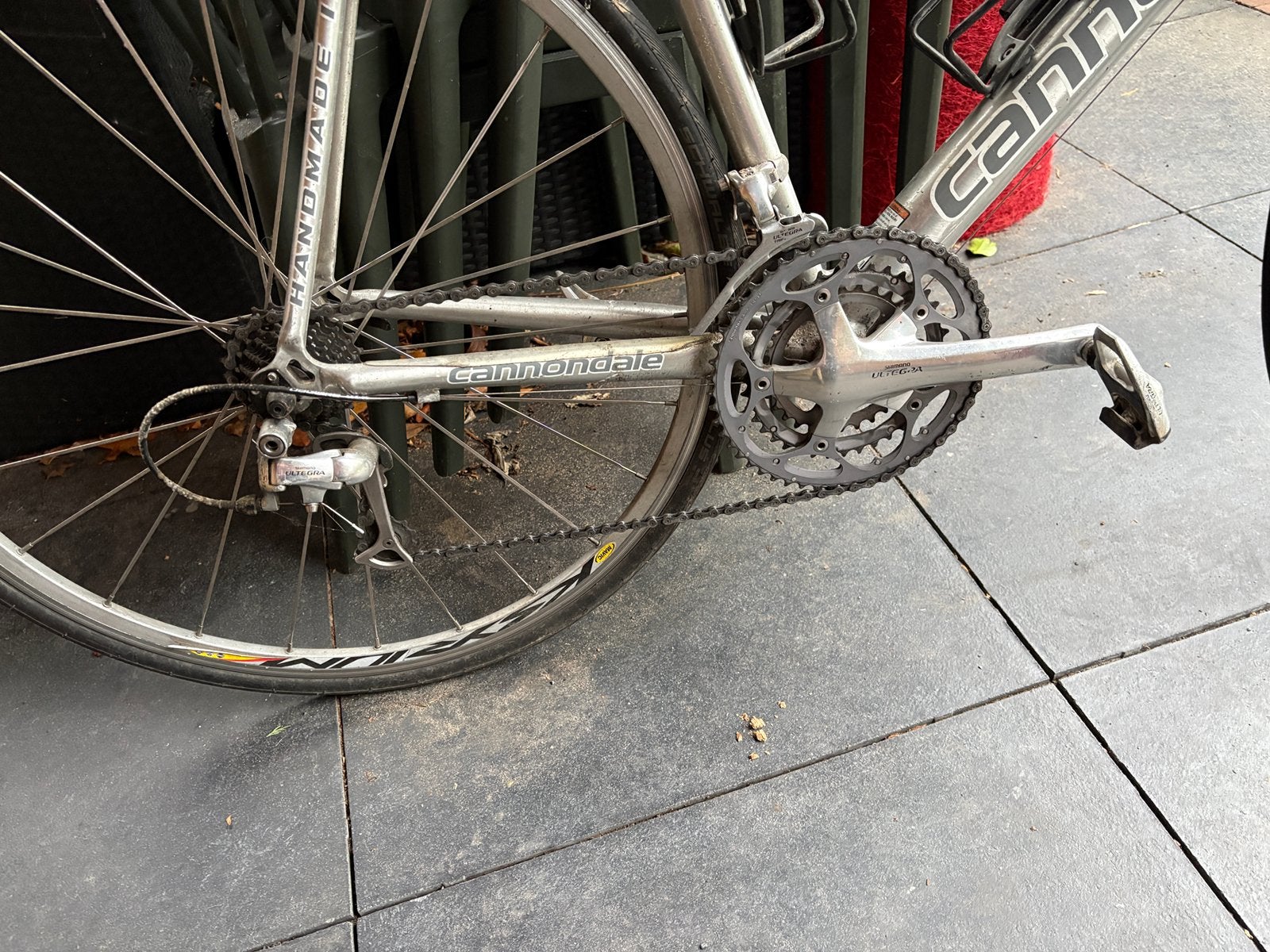 Cannondale Caad 5 maat 63 met Ultegra groep, Gebruikt, Heren, Aluminium, 61 tot 65 cm