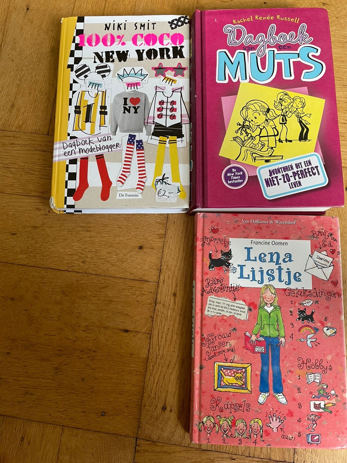 Kinderboeken: Dagboek van een Muts, 100% Coco, Lena Lijstje, Ophalen of Verzenden, Zo goed als nieuw