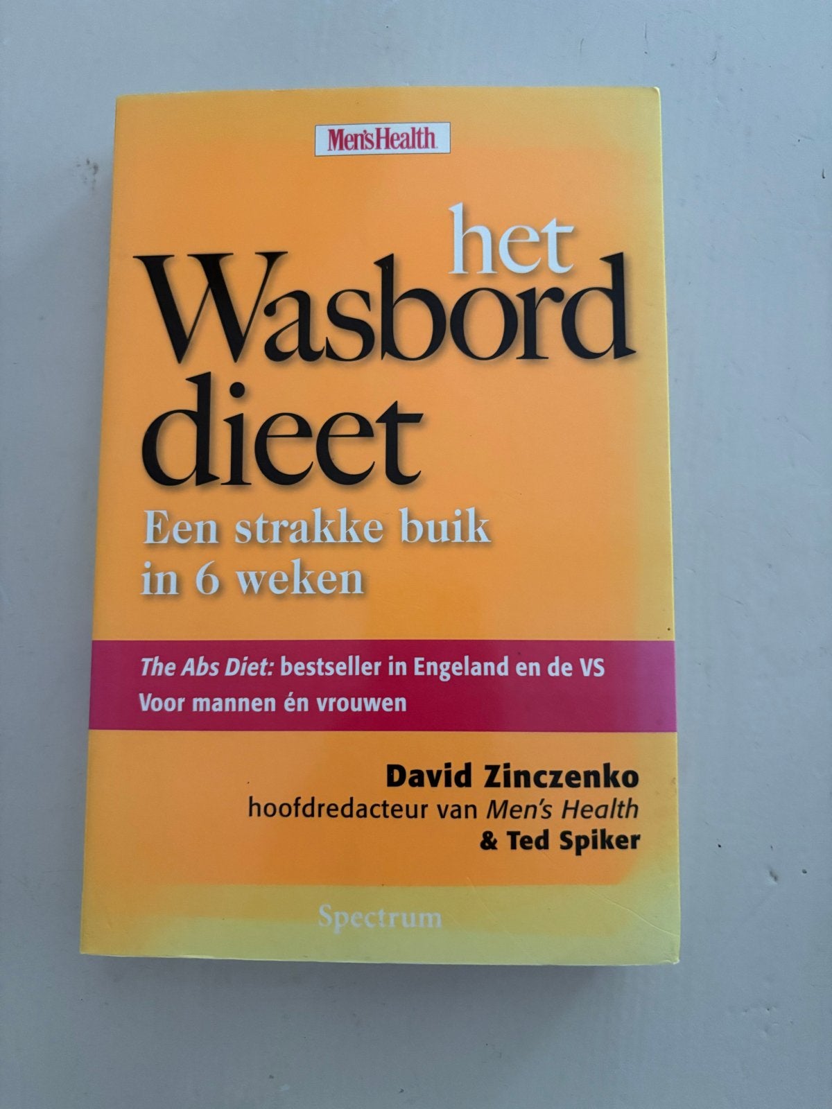 Het Wasbord Dieet: Een strakke buik in 6 weken, Ophalen of Verzenden, Zo goed als nieuw, Dieet en Voeding