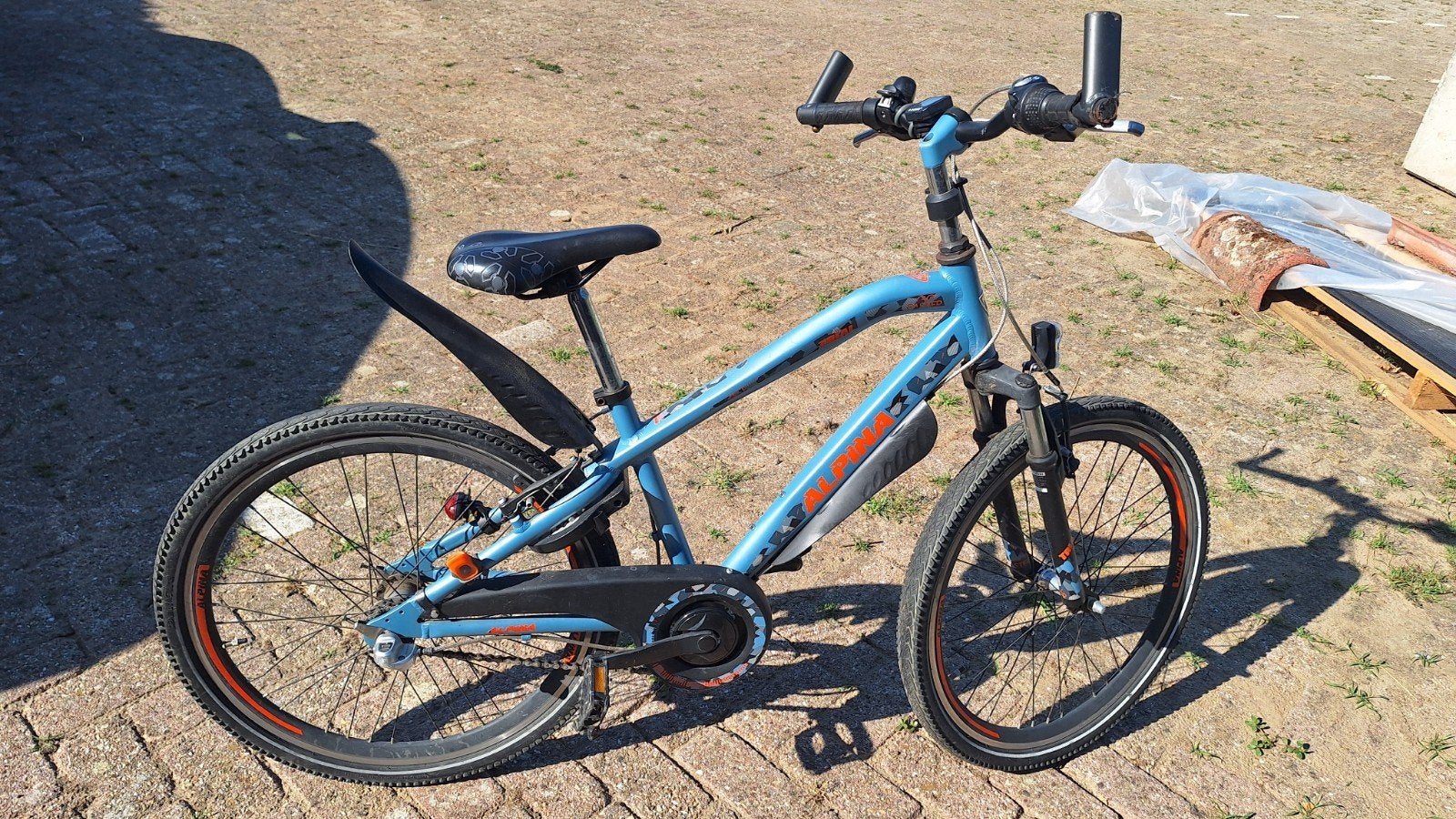 Zo goed als nieuwe Alpina Trail kinderfiets, Zo goed als nieuw, Geen vering, Ophalen, Overige merken