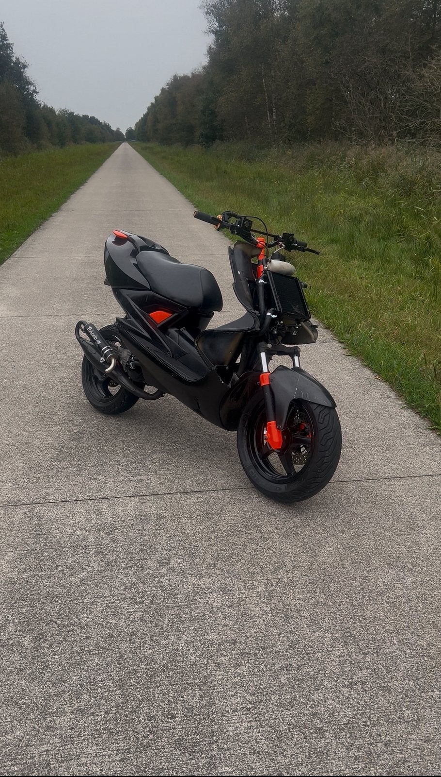 Aerox 70cc sprinter, Tweetakt, Gebruikt, Aerox, Maximaal 45 km/u