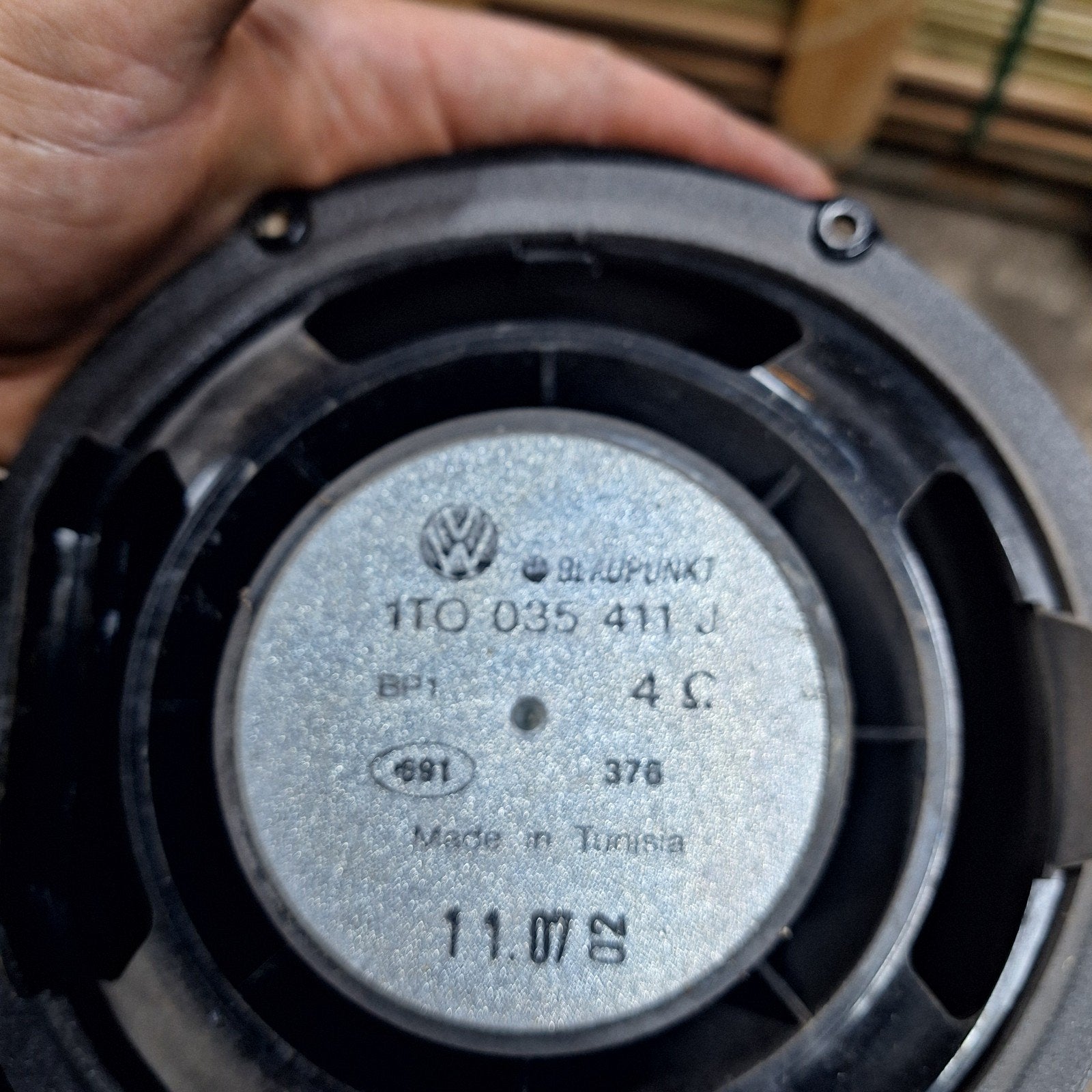 Originele deur speaker Volkswagen Caddy 2007, Auto-onderdelen, Ophalen, Gebruikt, Volkswagen