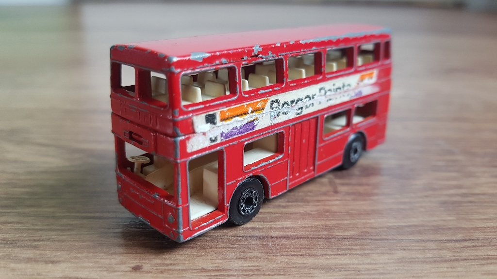 The Londoner: Matchbox Superfast London City Bus Modelauto, Ophalen of Verzenden, Gebruikt, Auto