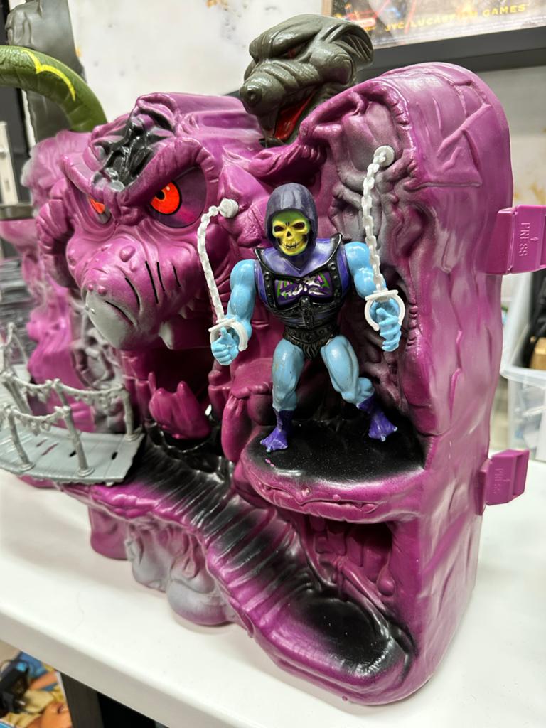 Vintage Masters of the Universe Snake Mountain Speelset, Ophalen of Verzenden, Gebruikt
