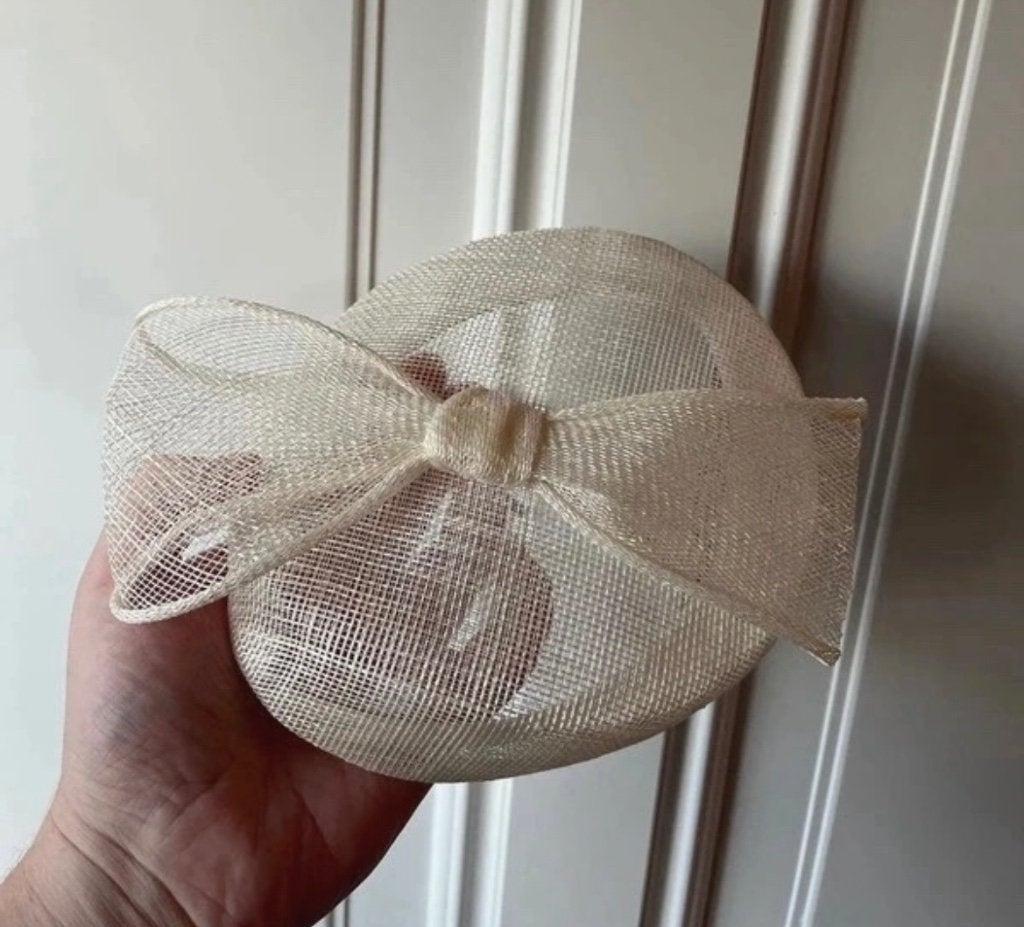 Hoedje dopje fascinator, Ophalen of Verzenden, Gedragen, One size fits all