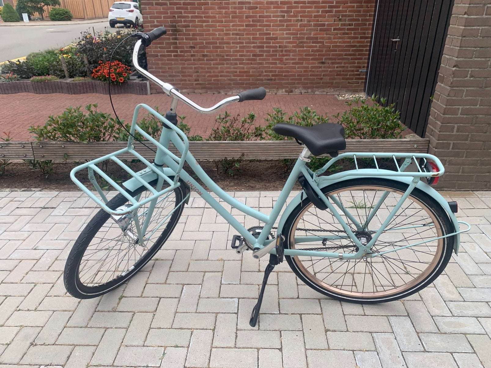 Union load damesfiets, Terugtraprem, Versnellingen, Zo goed als nieuw, 50 tot 53 cm