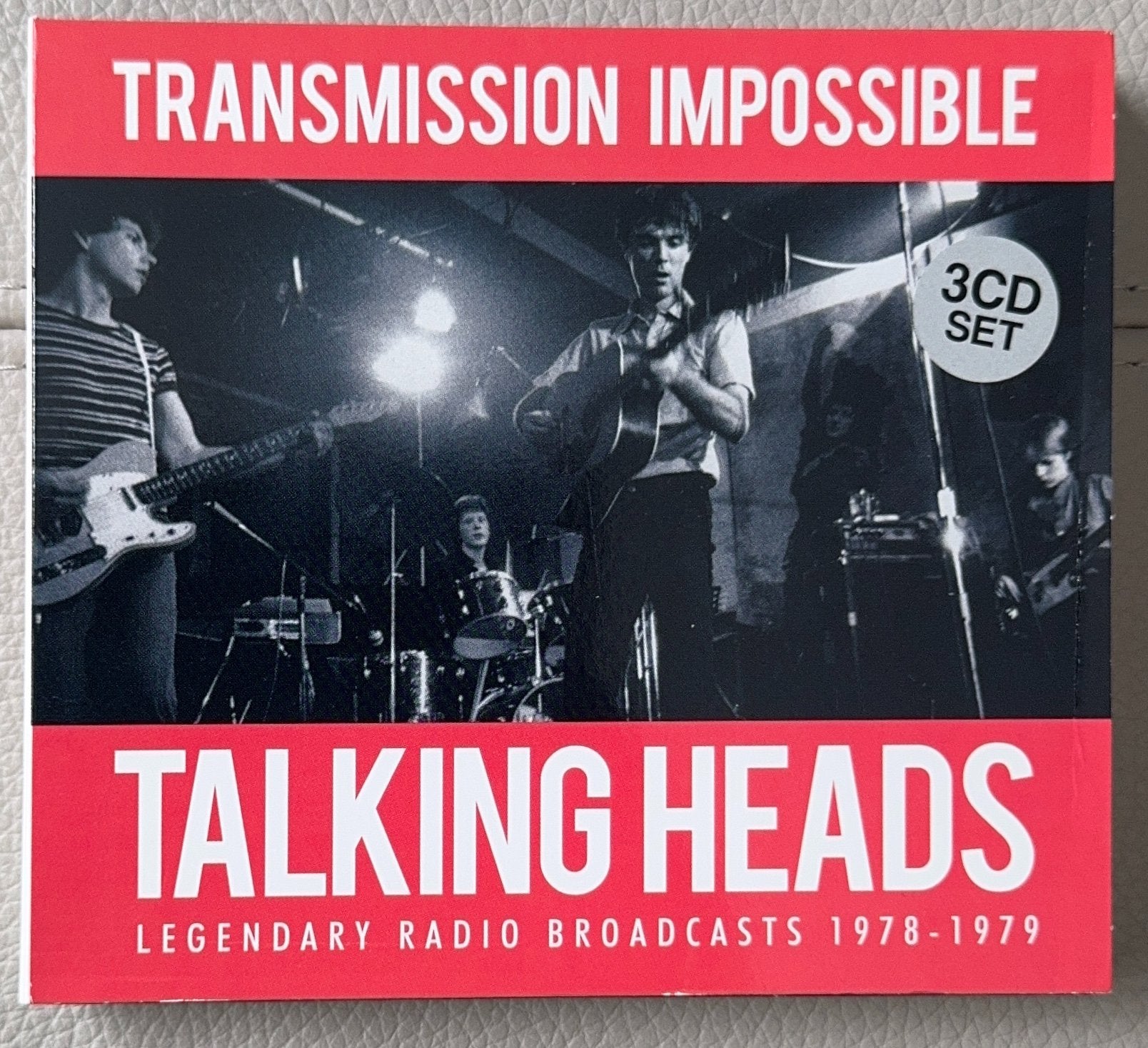 TALKING HEADS, Transmission Impossible, 3 cd Live set, Verzenden, Zo goed als nieuw, Live-album, Speciale editie