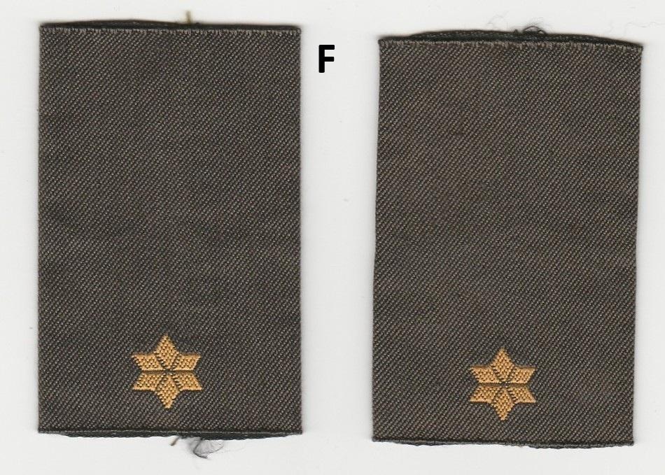 Set rangen epauletten 2e Luitenant, Verzamelen, Militaria | Algemeen, Verzenden, Landmacht, Nederland, Embleem of Badge