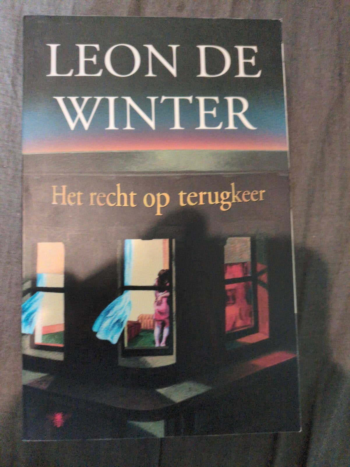 Leon de Winter - Het recht op terugkeer (Ongelezen), Boeken, Ophalen of Verzenden, Zo goed als nieuw, Leon de Winter