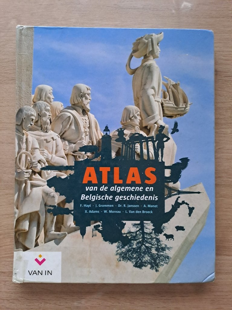 Atlas van de algemene en Belgische geschiedenis, Van In, Boeken, Gelezen, Geschiedenis, Ophalen of Verzenden, Van In
