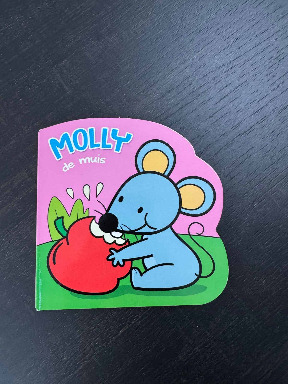 Molly de Muis - Kartonboekje voor baby's en peuters, Ophalen of Verzenden, Zo goed als nieuw, 0 tot 6 maanden