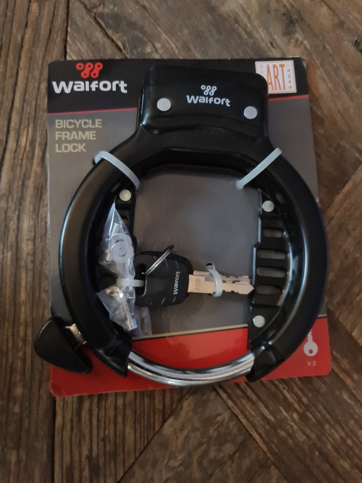 Walfort Ringslot - Nieuw Fietsframeslot met Sleutels, Ophalen of Verzenden, Nieuw, Ringslot