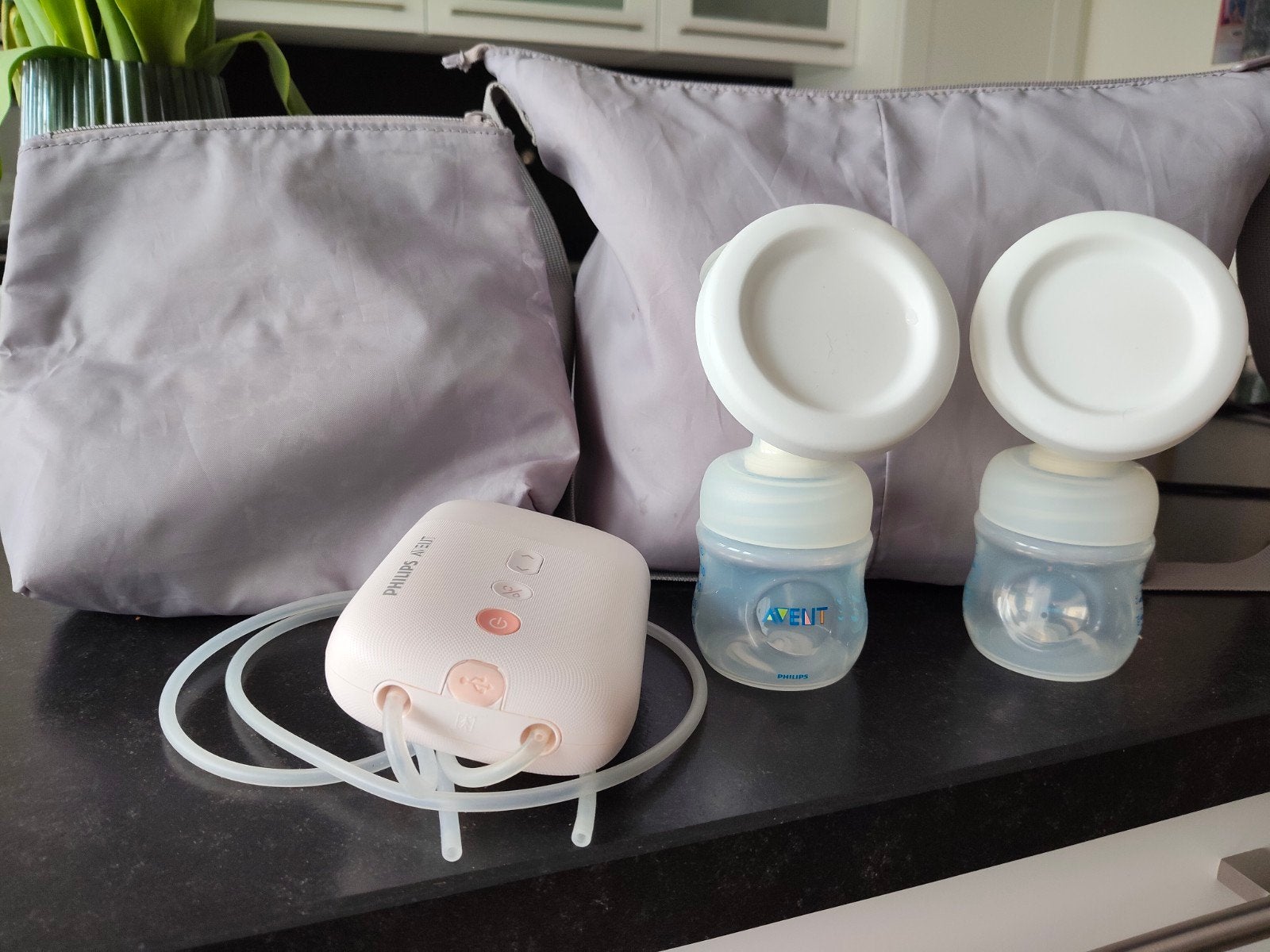borstkolf Philips, Gebruikt, Borstkolf, Draagbaar, Philips Avent