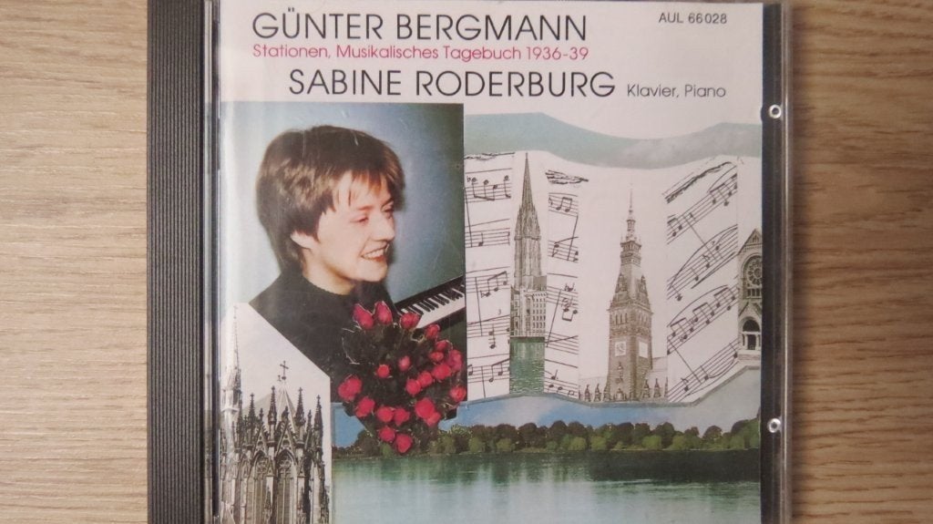 Cd piano: Gunter Bergmann, Stationen, Sabine Roderburg, Ophalen of Verzenden, Classicisme, Zo goed als nieuw, Kamermuziek
