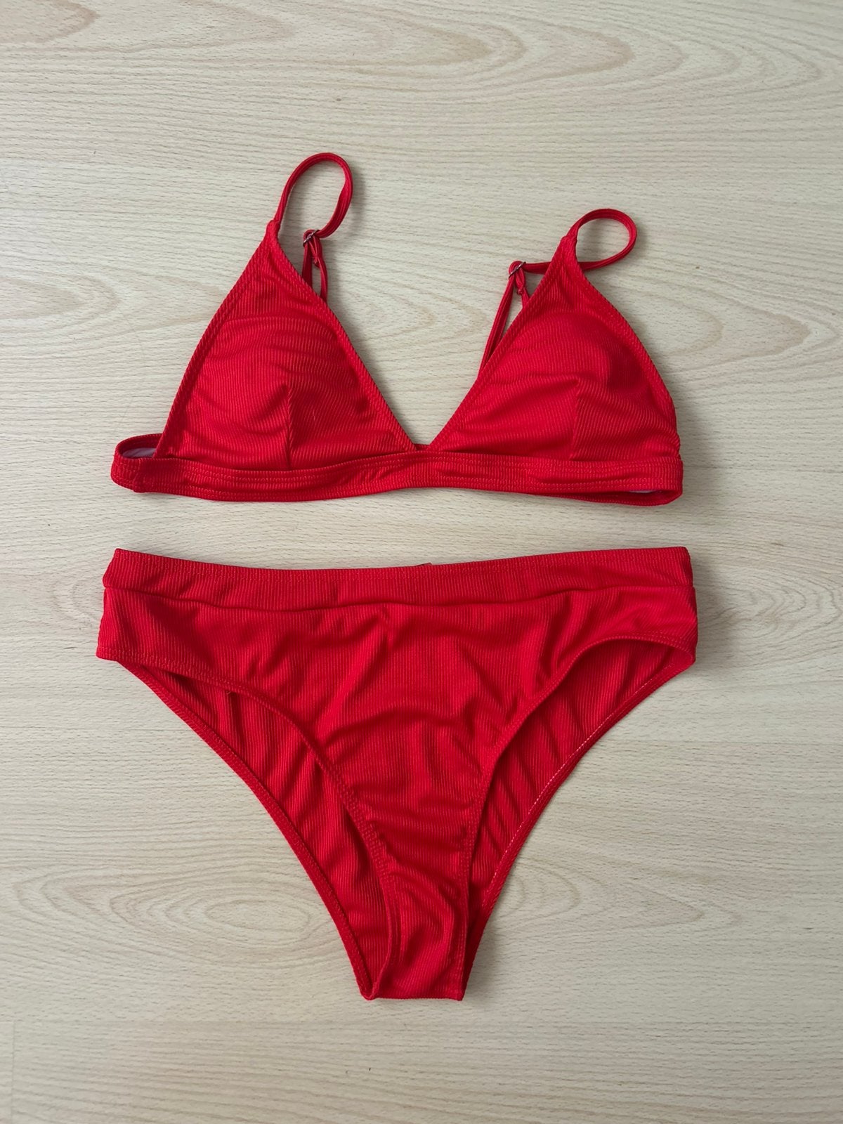 Rode bikink - Maat XL, Ophalen of Verzenden, Zo goed als nieuw, Rood, Bikini