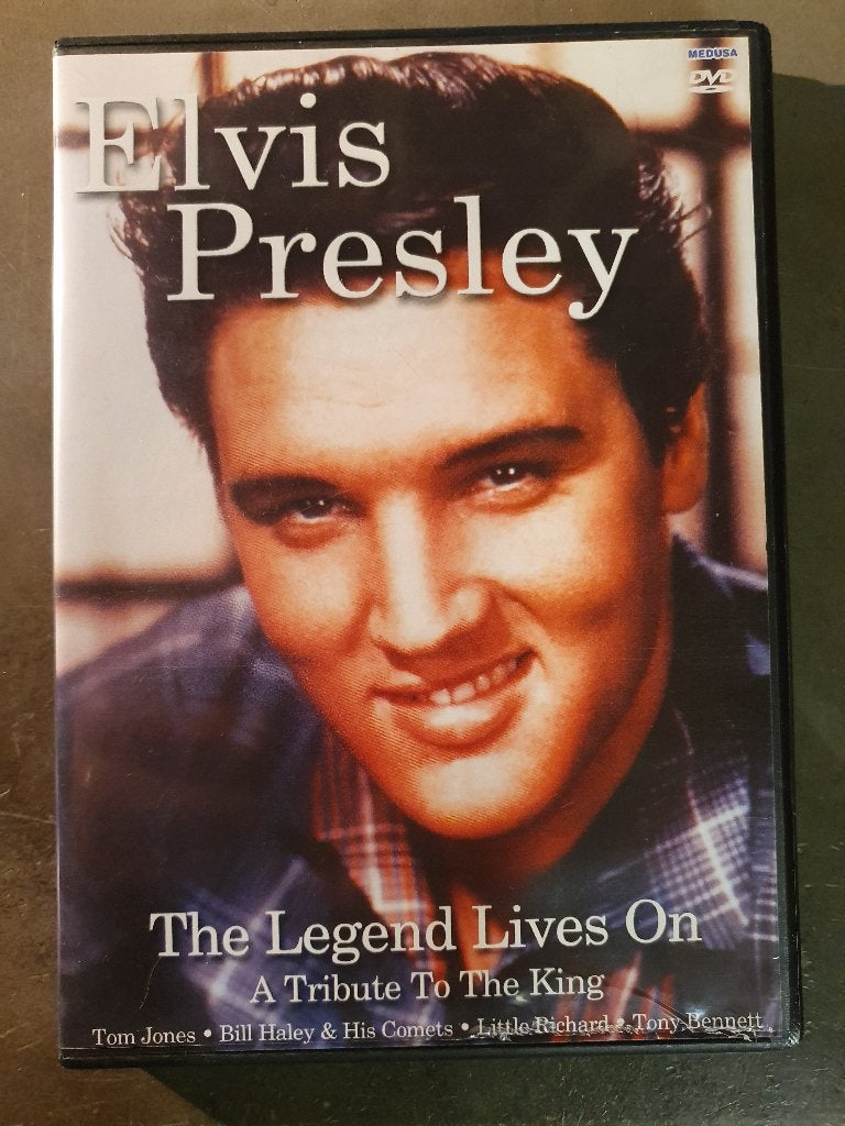 Elvis Presley the legend lives on DVD, Alle leeftijden, Ophalen, Zo goed als nieuw