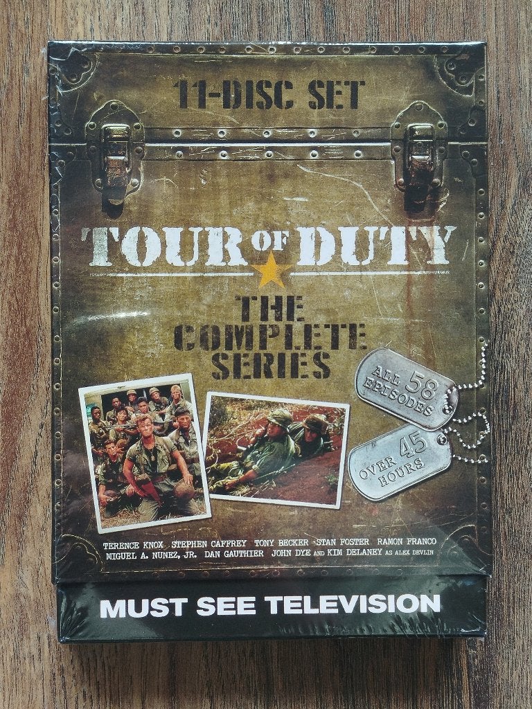 Tour of duty dvd complete box 1-3 US import. Nieuw in Seal, Import, Engels, Alle leeftijden, Drama