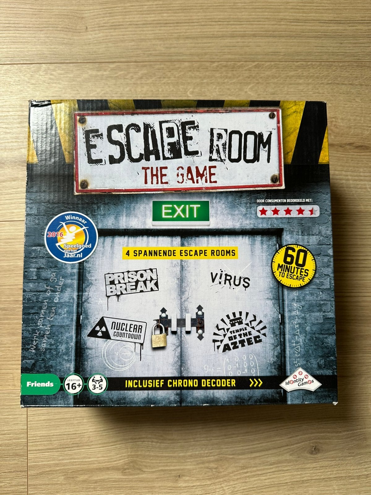 Escaperoom The Game - Basisspel, Vijf spelers of meer, Ophalen of Verzenden, Zo goed als nieuw