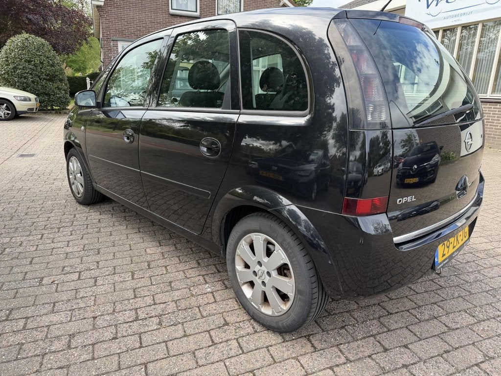 Opel Meriva 1.6-16V Temptation Nieuwe apk l airco, Auto's, Opel, Voorwielaandrijving, Gebruikt, 4 cilinders, Zwart