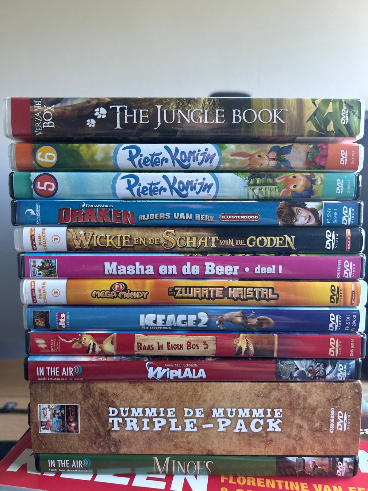 Grote collectie kinderfilms op DVD - Diverse titels, Gebruikt, Verzamelbox, Alle leeftijden, Familie