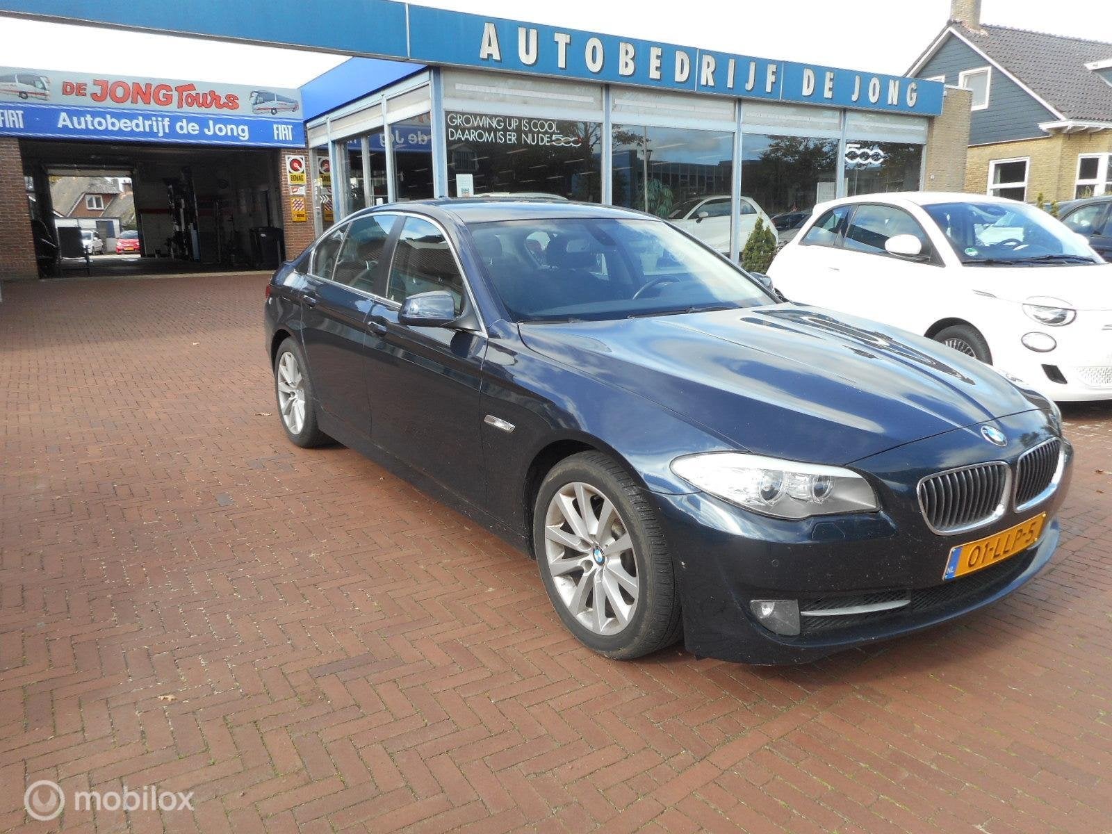 BMW 5-serie 523i Executive, Auto's, Euro 5, Achterwielaandrijving, Gebruikt, Blauw