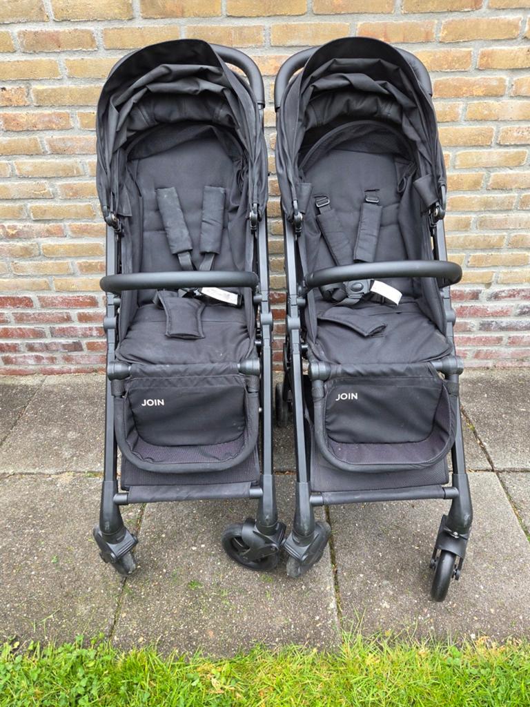 Puck Join Duobuggy - Handige en Compacte Tweelingbuggy, Ophalen, Gebruikt, Overige merken